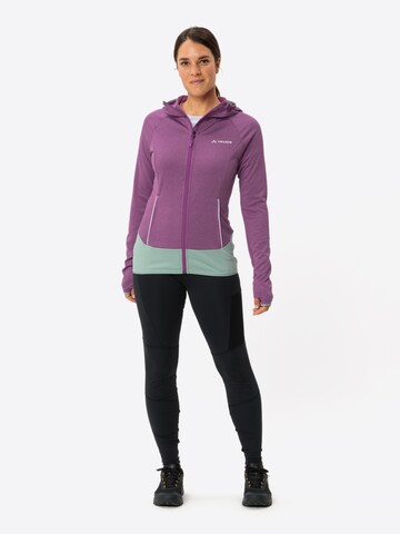 VAUDE Functionele fleece jas 'Tekoa FL J II' in Lila