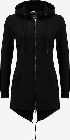 Urban Classics Collegetakki värissä musta: etupuoli