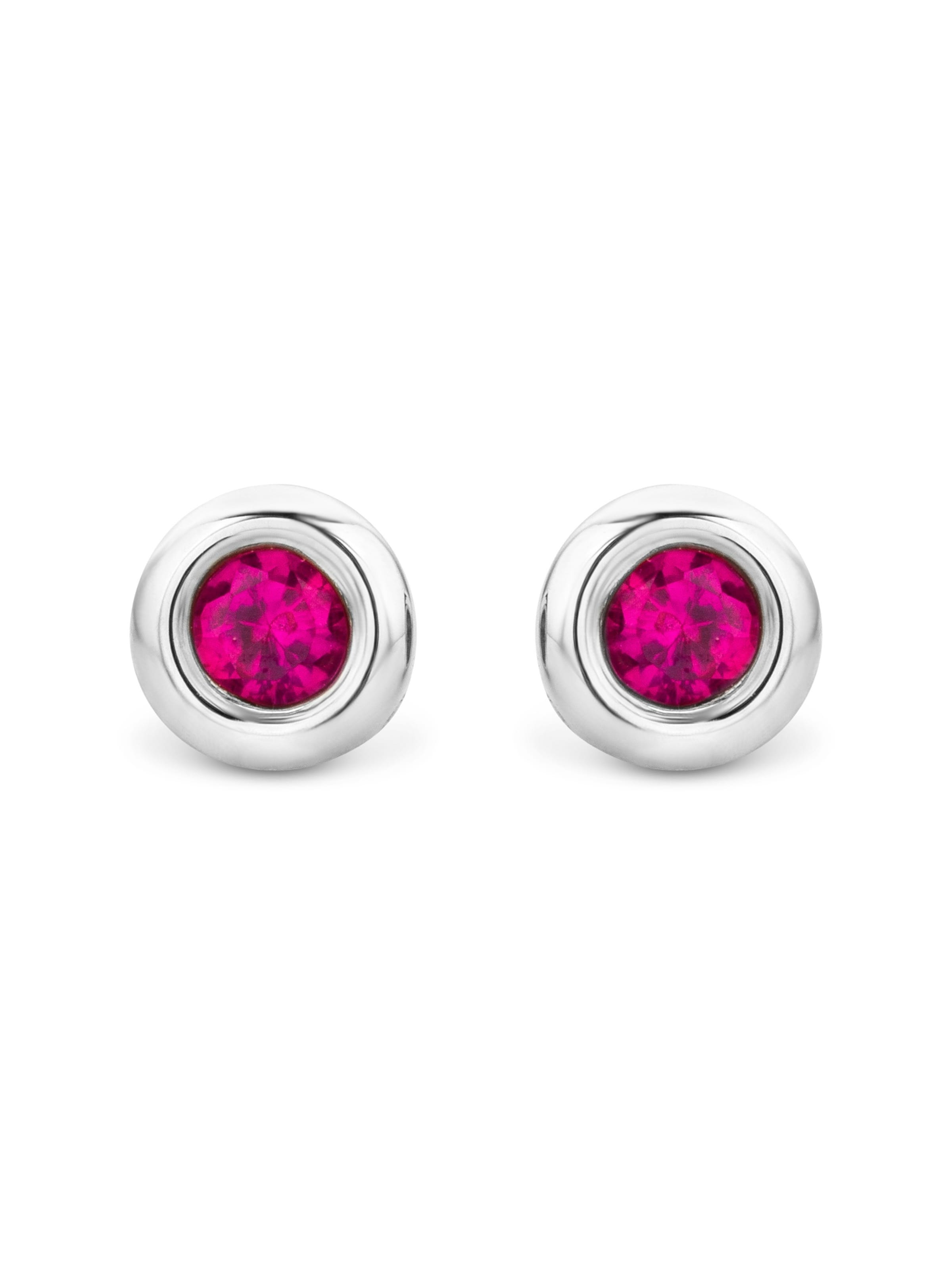 DIAMANT LETERNEL Earrings in Silver: front