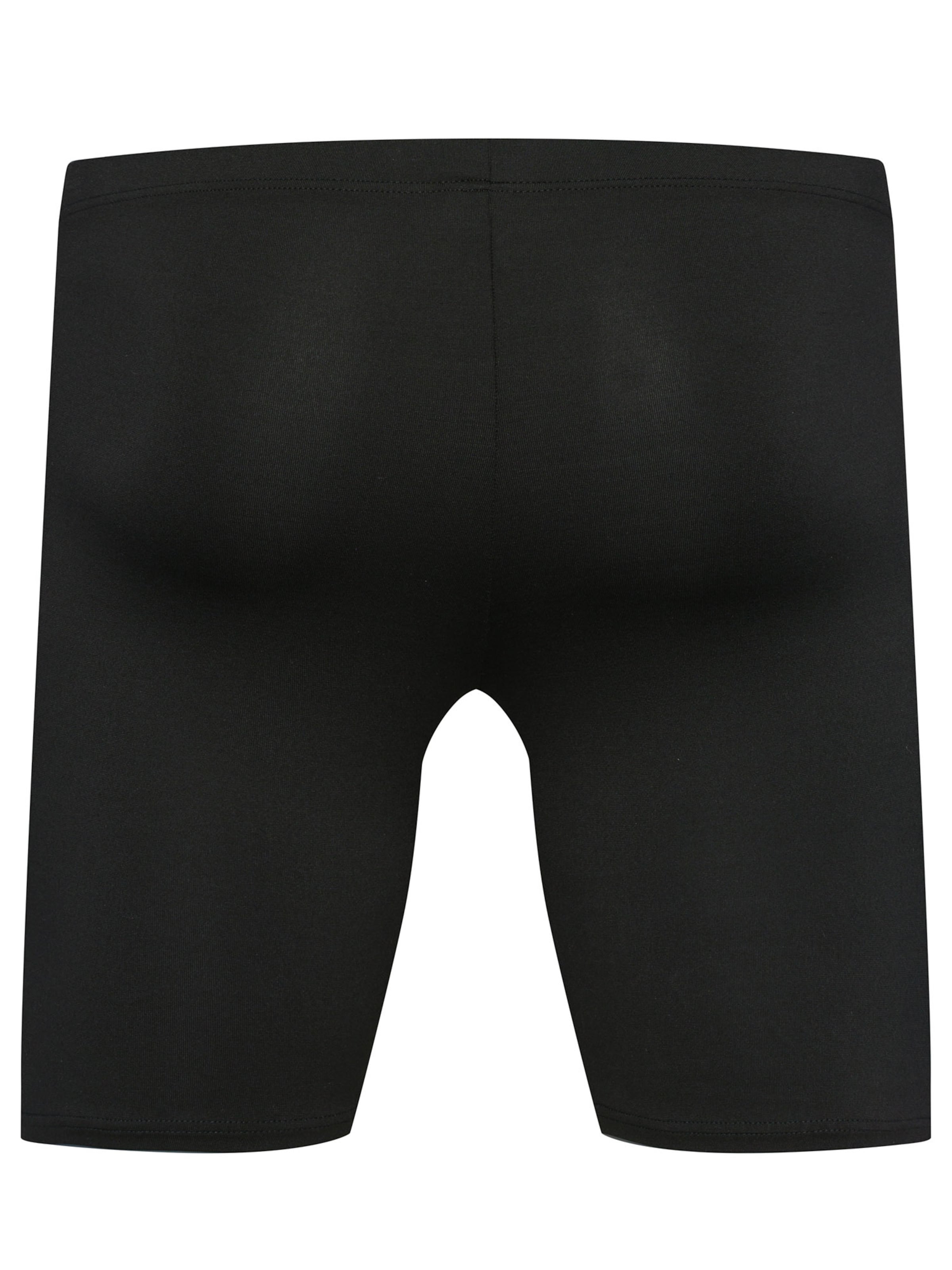 Manstore Langer Boxer ' M2569 Biker Pants ' in Schwarz