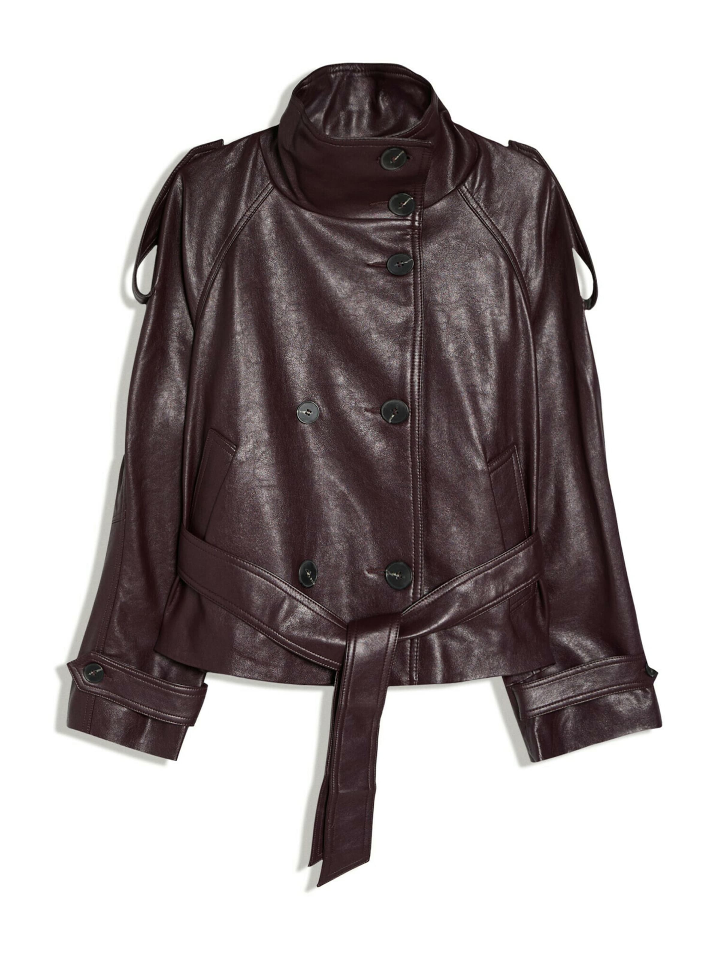 Cappotto di mezza stagione di Bershka in rosso: frontale