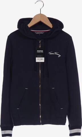 TOMMY HILFIGER Sweatshirt & Zip-Up Hoodie in XS in Blue: front