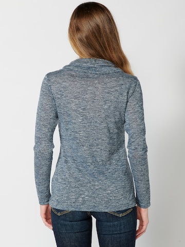 Pull-over KOROSHI en bleu