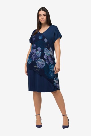 Robe Ulla Popken en bleu : devant