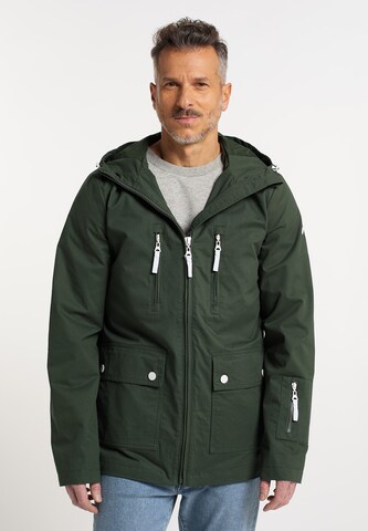 Veste mi-saison DreiMaster Maritim en vert : devant