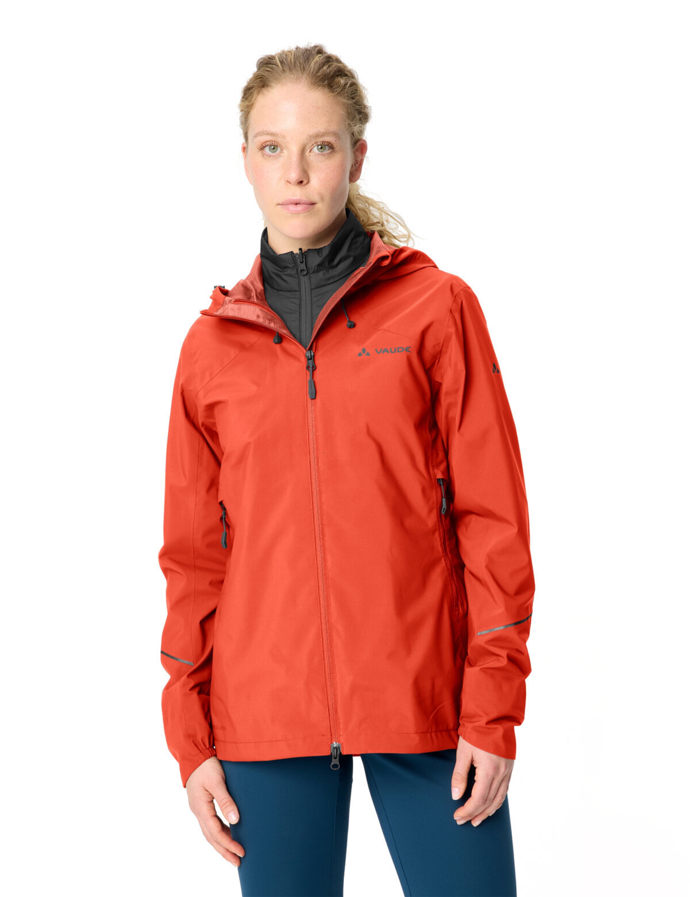 VAUDE Sports jacket 'Yaras II' in Red: front