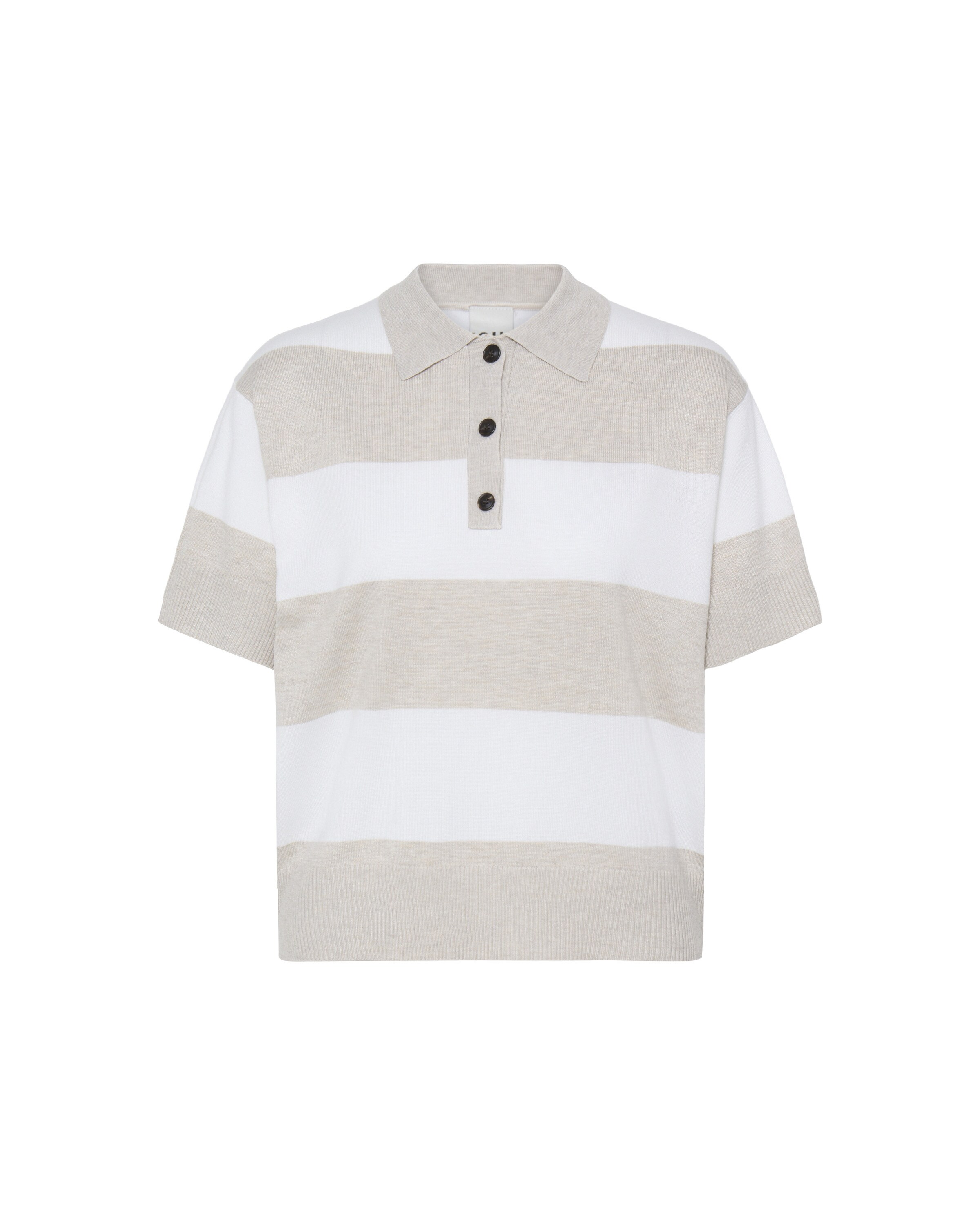 ICHI Jersey 'IHLULS' en L en beige / blanco, Vista del producto