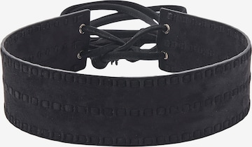 Curea de la KOROSHI pe negru: față