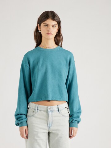 Sweat-shirt 'BUBBLE' BDG Urban Outfitters en bleu : devant