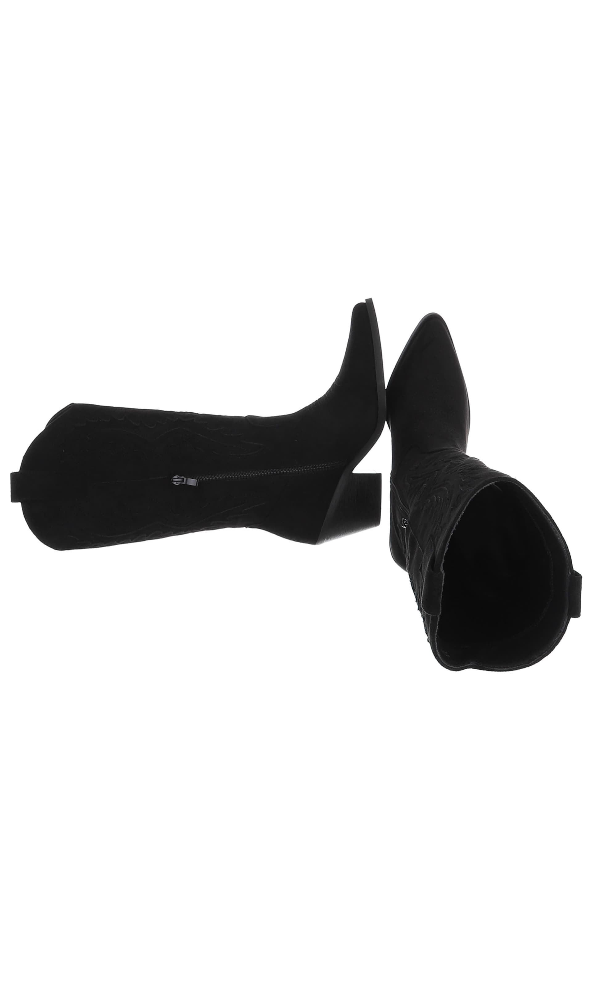 Ital-Design Cowboy Boots in Black