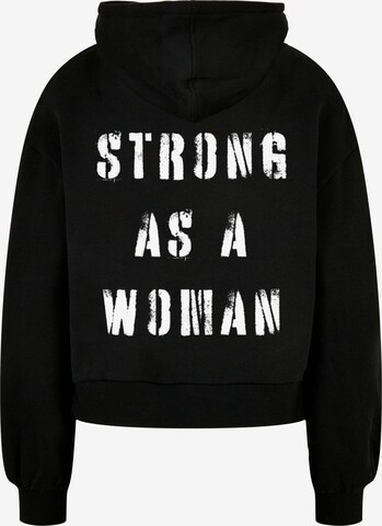 Merchcode Sweatshirt ' Ladies WD' in Black