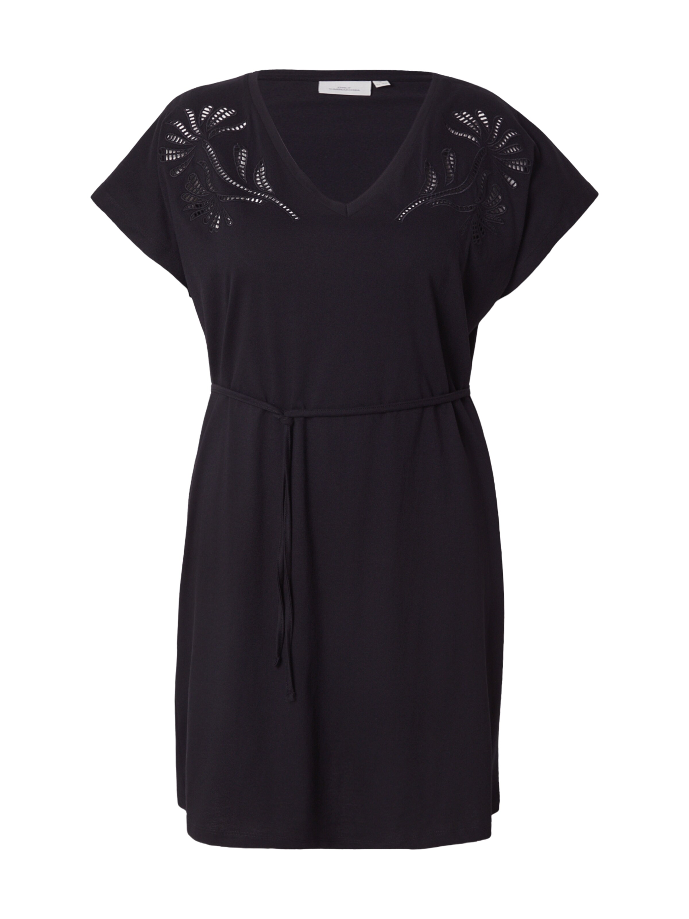 ONLY Carmakoma Kleid 'CARSALLY' in Schwarz: Vorderseite