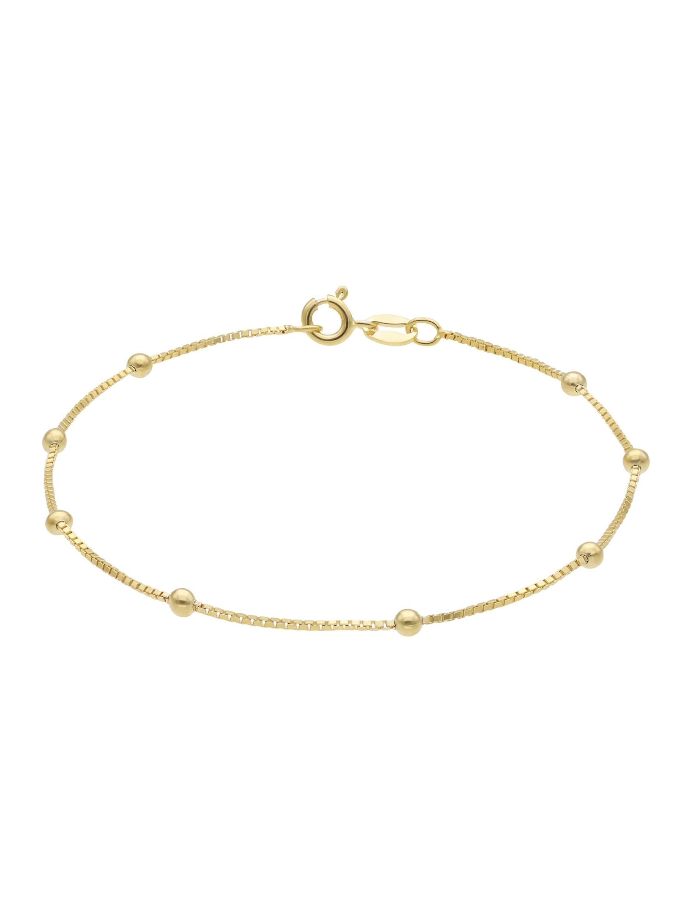 Lucardi Bracelet 'Elegant leger' in Gold: front
