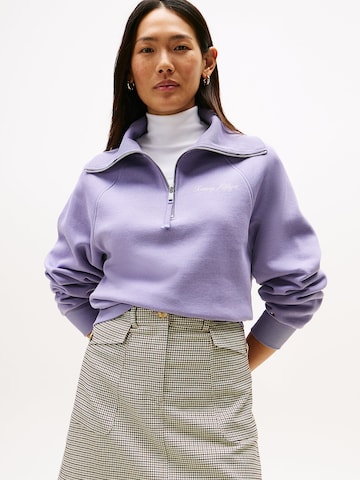 TOMMY HILFIGER Sweatshirt 'Classic' in Lila: Vorderseite