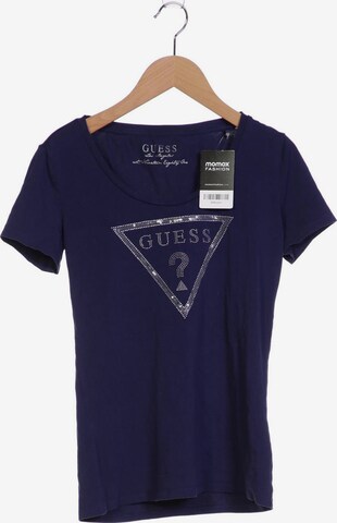 GUESS T-Shirt XXS in Blau: predná strana