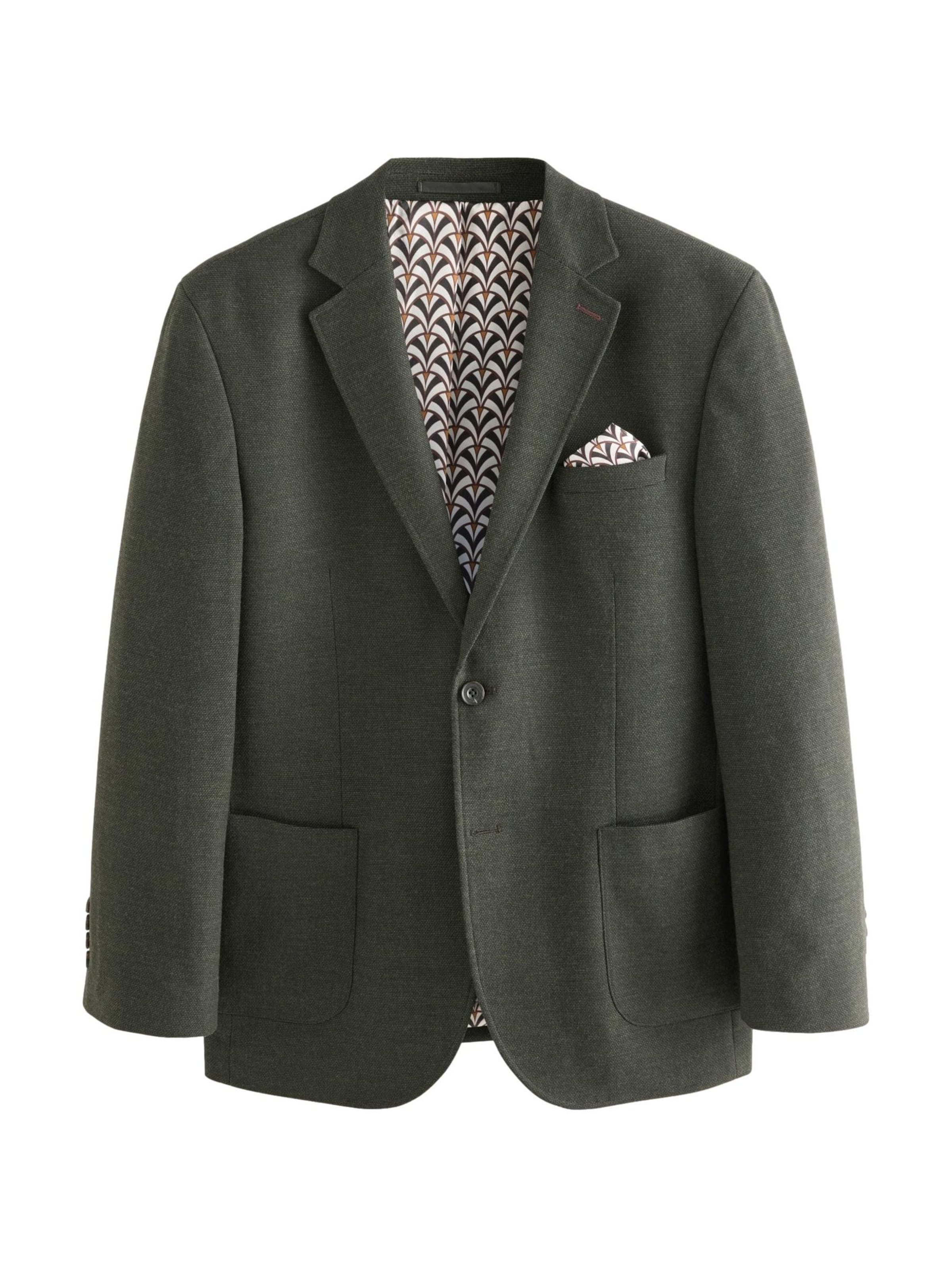 Veste de costume Next en vert : devant