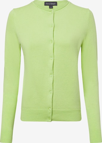 Franco Callegari Strickjacke in Grün: Vorderseite