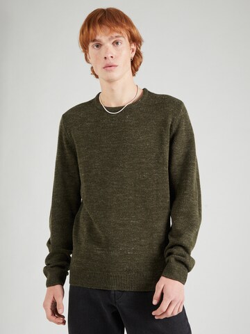 BLEND Sweater in Green: front