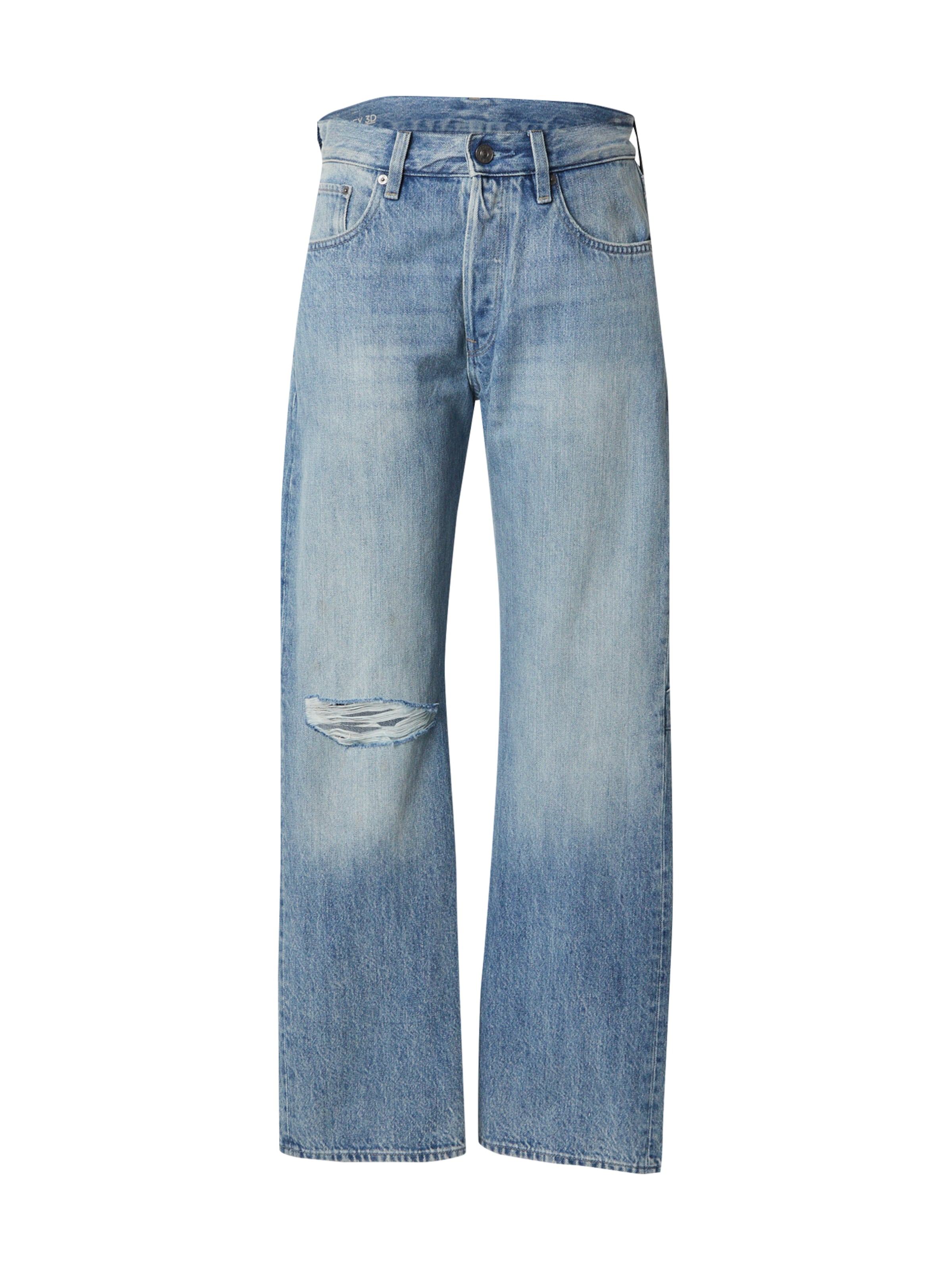 G-STAR Ohlapna forma Kavbojke 'Bowey' | modra barva: sprednja stran