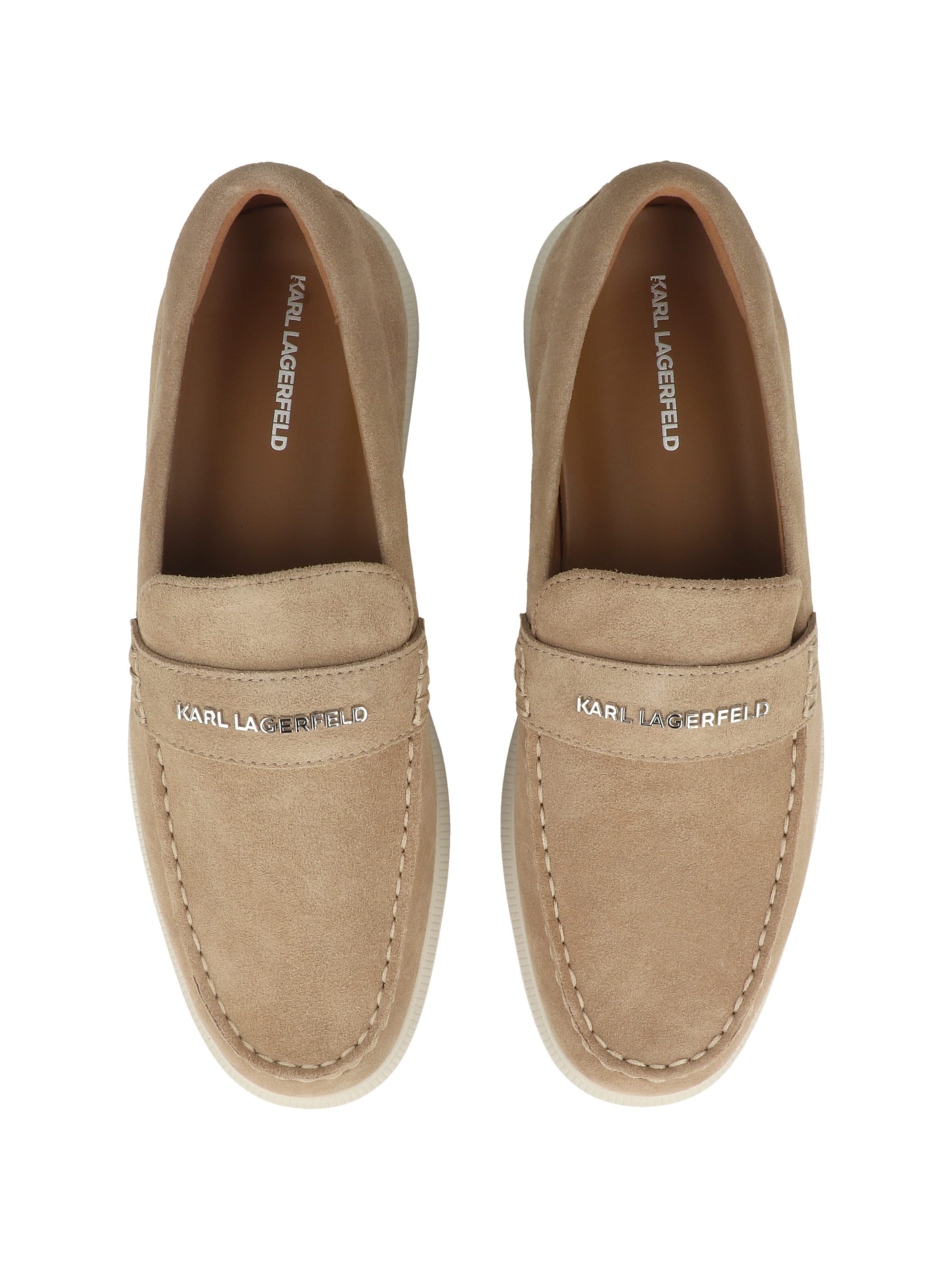 Karl Lagerfeld - Mocassins ' Kori ' em castanho