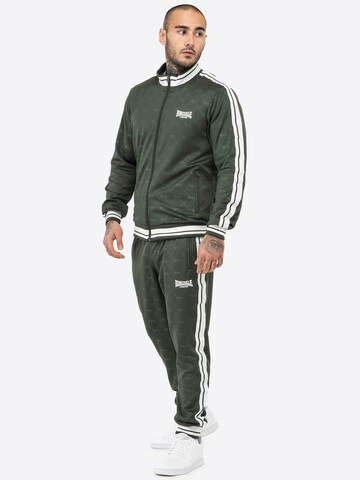 Tuta da jogging 'Ashwell' di LONSDALE in verde: frontale