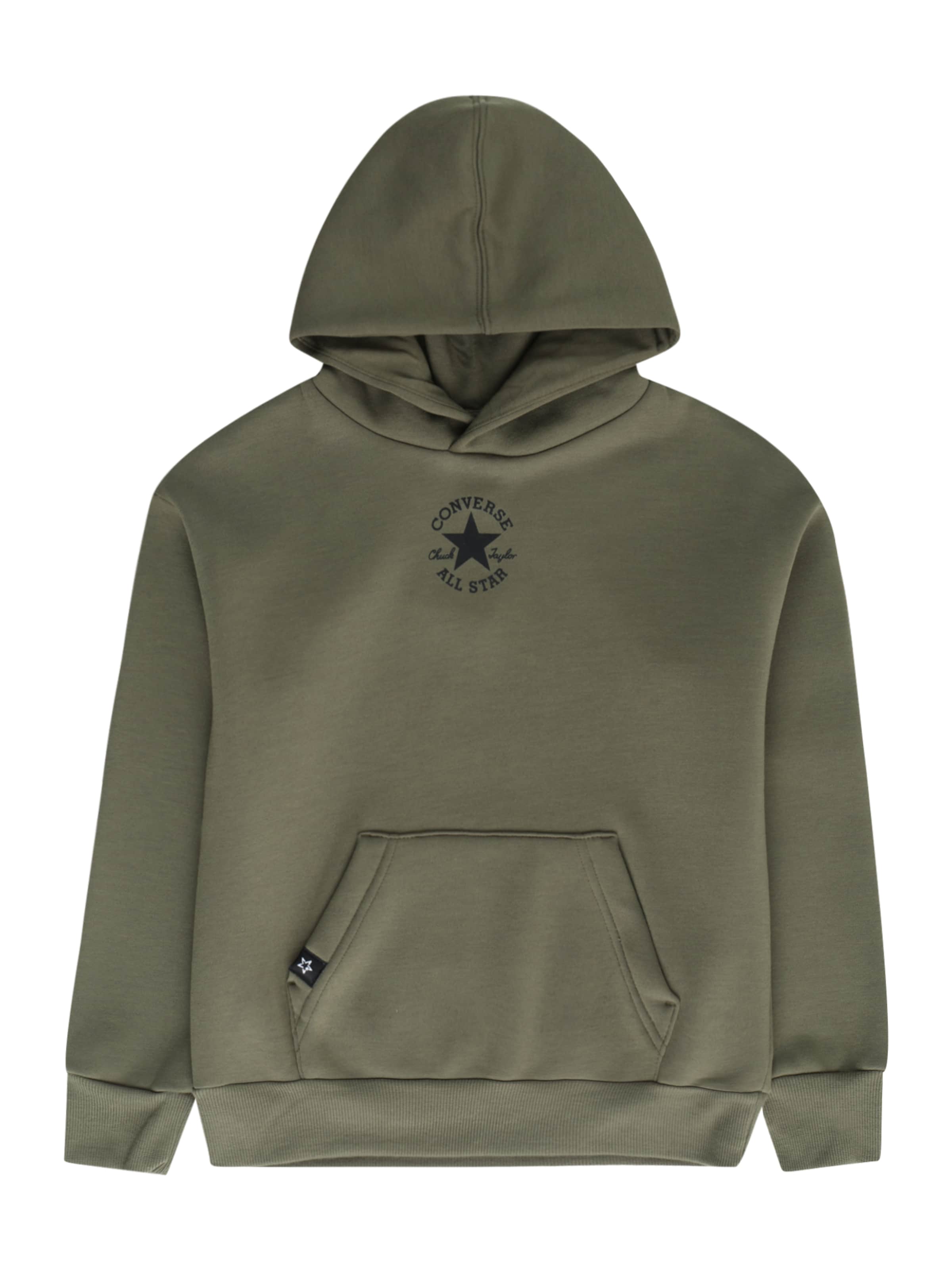 CONVERSE Sweatshirt in Green: front