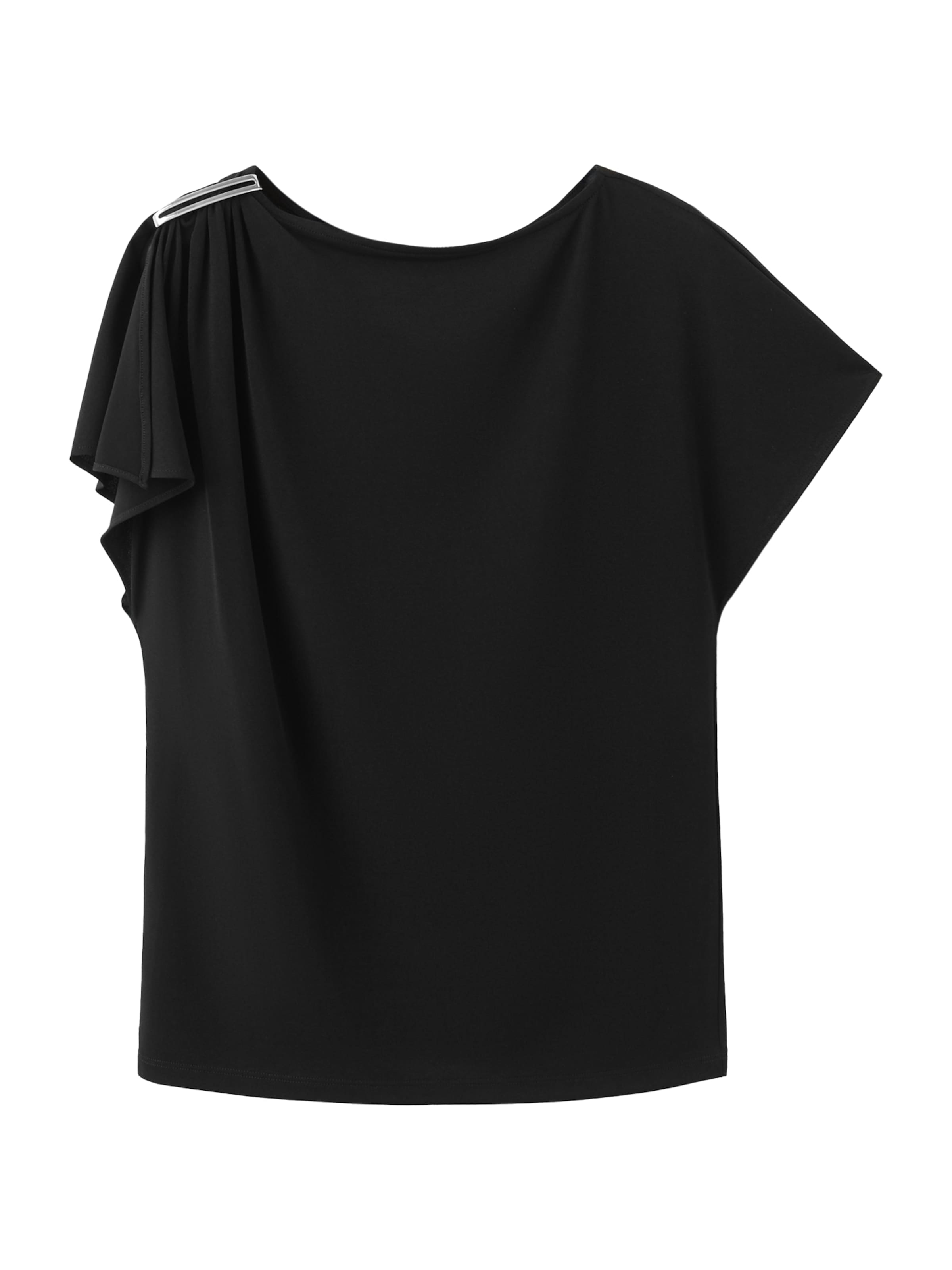 MANGO T-Shirt 'MILENA' in Schwarz: Vorderseite