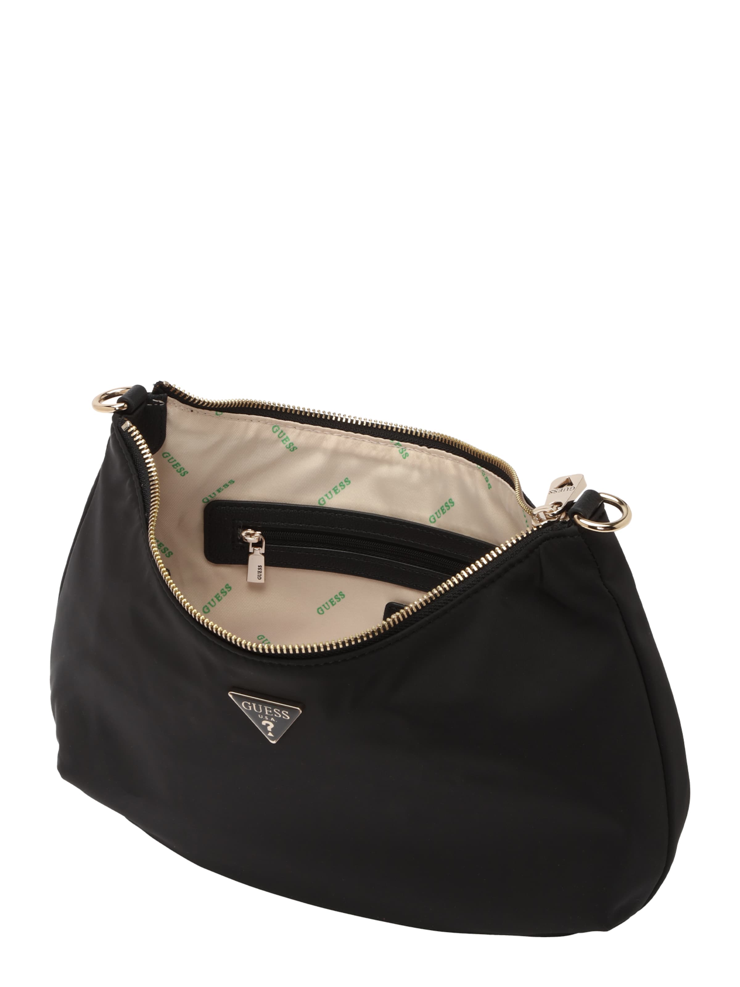 GUESS Torba na ramię 'Gemma' w kolorze czarny