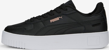 PUMA Sneakers laag 'Carina' in Zwart: voorkant