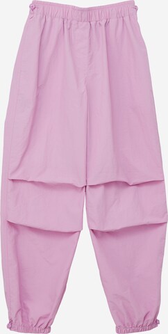 s.Oliver Tapered Trousers in Pink: front