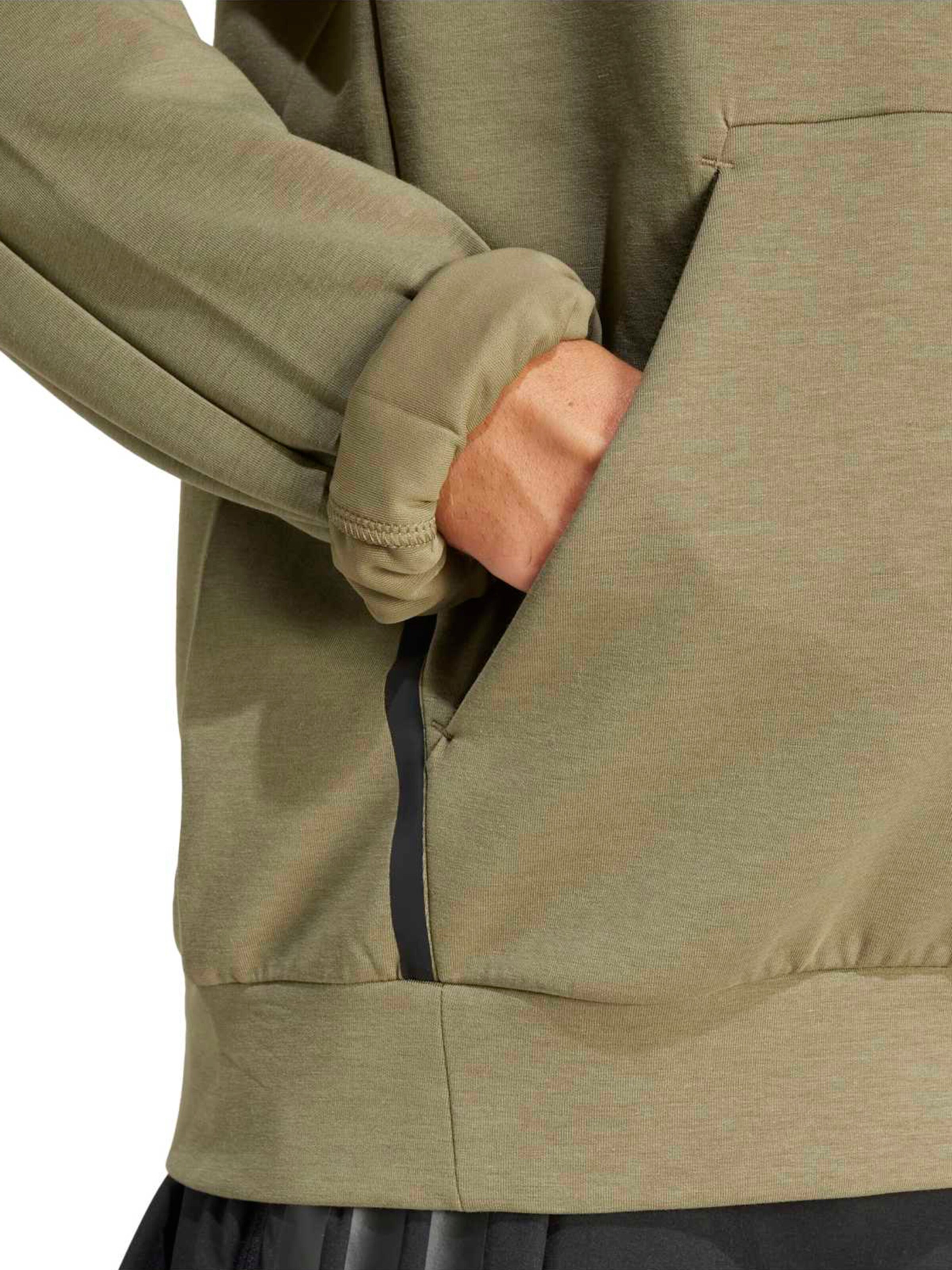 ADIDAS PERFORMANCE Αθλητική μπλούζα φούτερ 'D4T' σε πράσινο