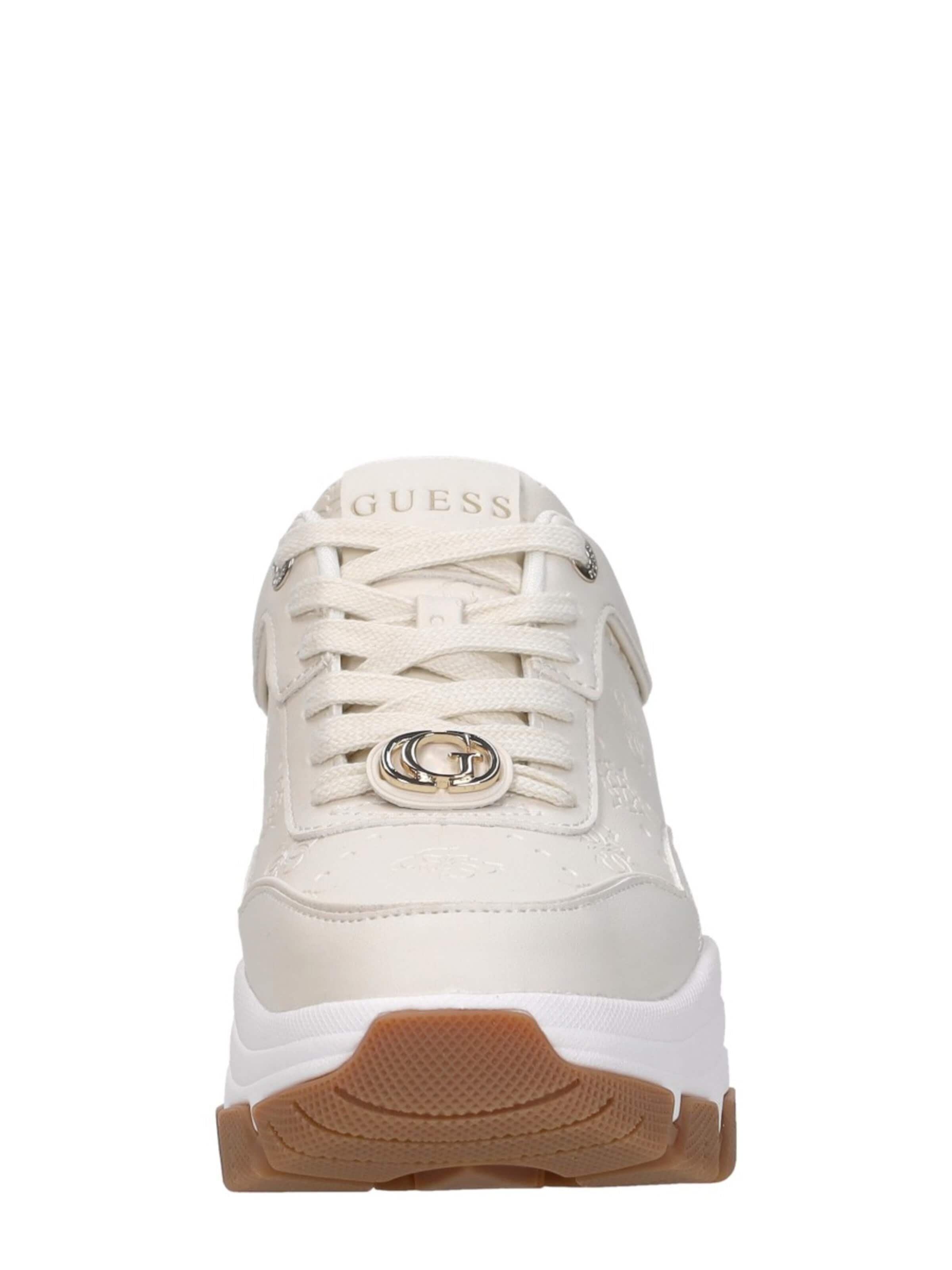 GUESS Sneakers laag 'Berrett 2' in Beige