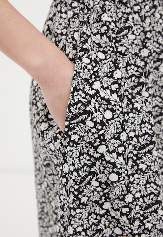 Finn Flare Sommerkleid 'Print' in Schwarz