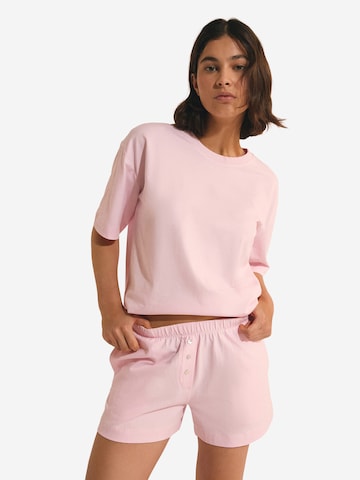 Chemise de nuit ' JOANNE ' ETAM en rose