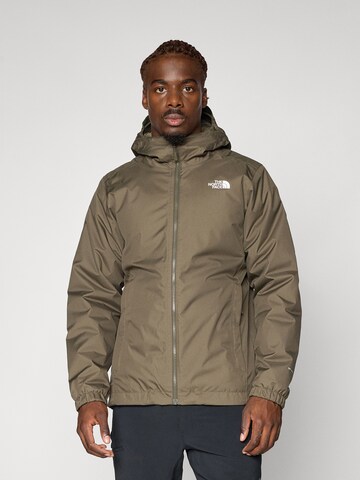 THE NORTH FACE Regular Fit Ulkoilutakki 'Quest' värissä vihreä: etupuoli