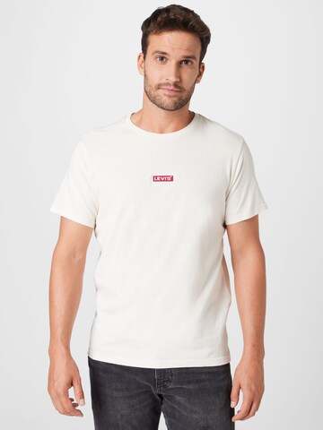 LEVI'S ® Shirt 'Relaxed Baby Tab Short Sleeve Tee' in Beige: front