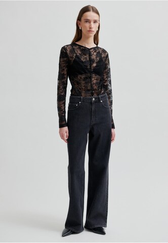 SECOND FEMALE Shirt in Schwarz