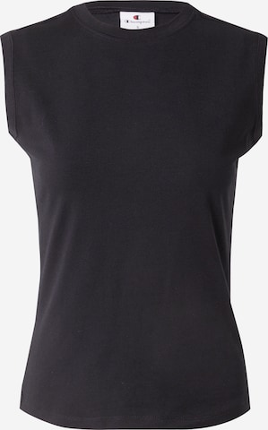 Champion Authentic Athletic Apparel Top in Schwarz: Vorderseite