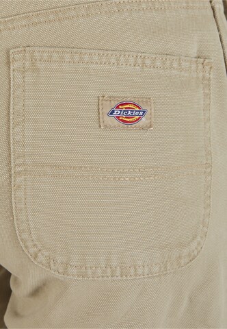 DICKIES Voľný strih Nohavice - Béžová