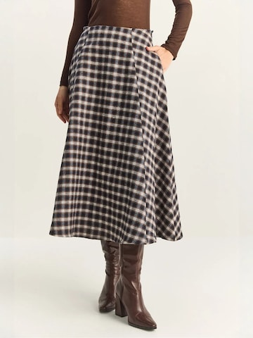 Gonna di Bianco Lucci in blu: frontale