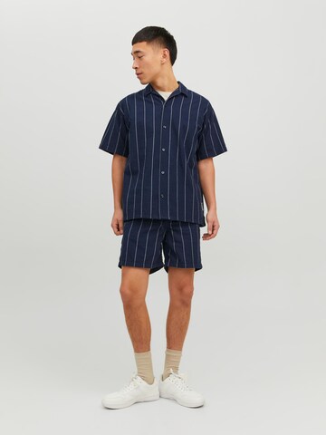 JACK & JONES regular Παντελόνι 'Jeff' σε μπλε