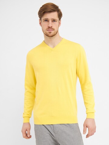 CLIPPER Sweater 'Napoli' in Yellow: front