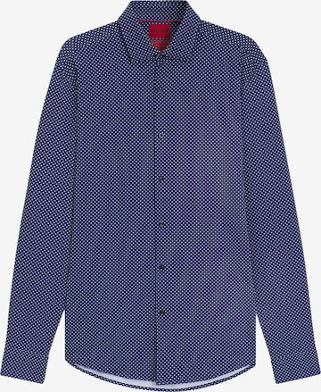 HUGO Slim Fit Hemd 'Kenno' in Blau: Vorderseite