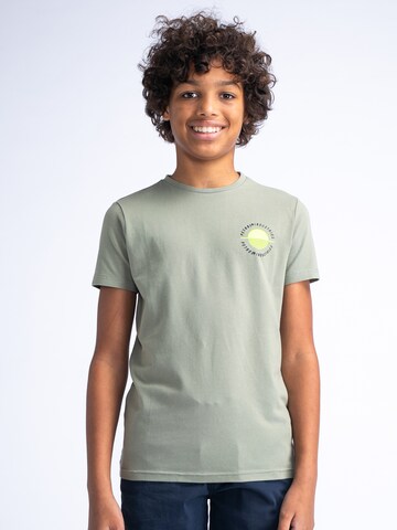 Petrol Industries Shirt 'Glassy' in Green: front