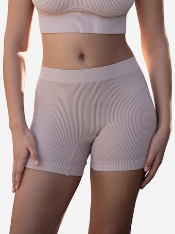 SugarShape Skinny Byxa 'Freeda' i beige: framsida