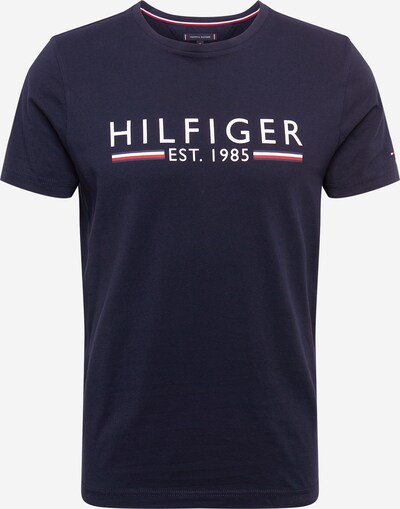 TOMMY HILFIGER Shirt in dunkelblau / rot / weiß, Produktansicht