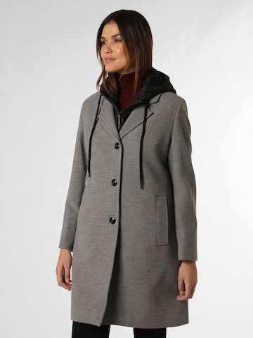 MORE & MORE Between-Seasons Coat in Grey: front