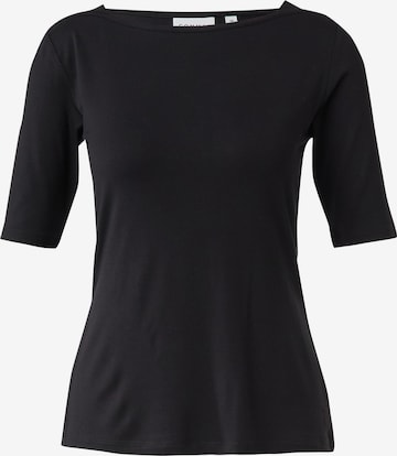 Tricou de la COMMA pe negru: față