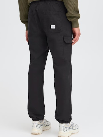 !Solid Tapered Cargobroek 'CAELAN' in Zwart