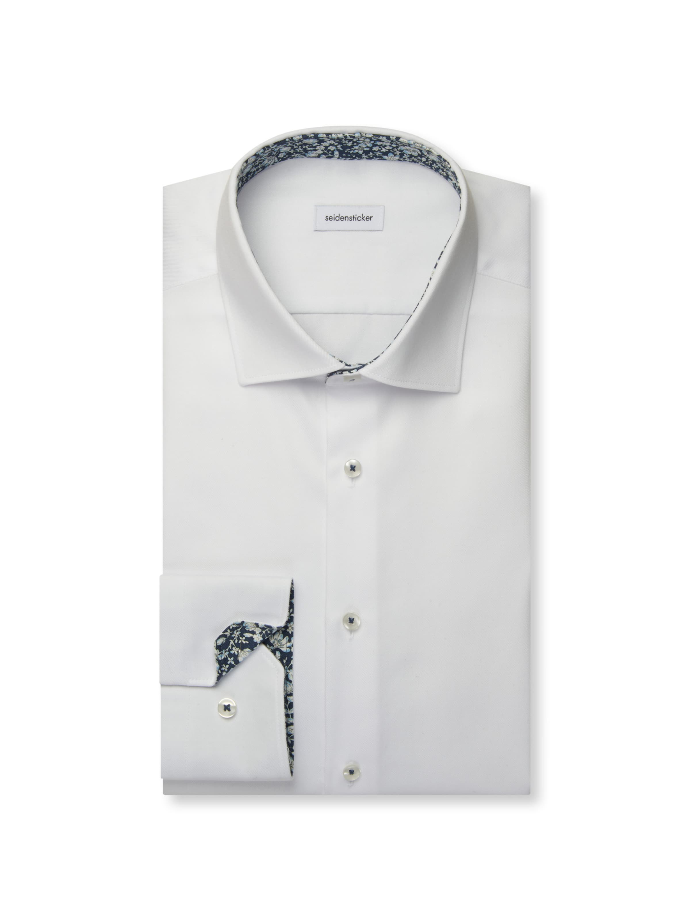 Coupe regular Chemise business SEIDENSTICKER en blanc